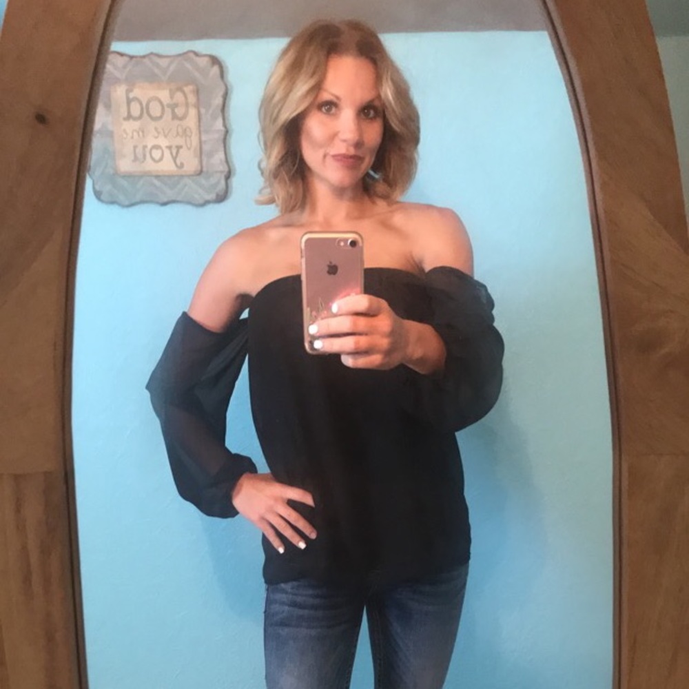 Cute strapless top
